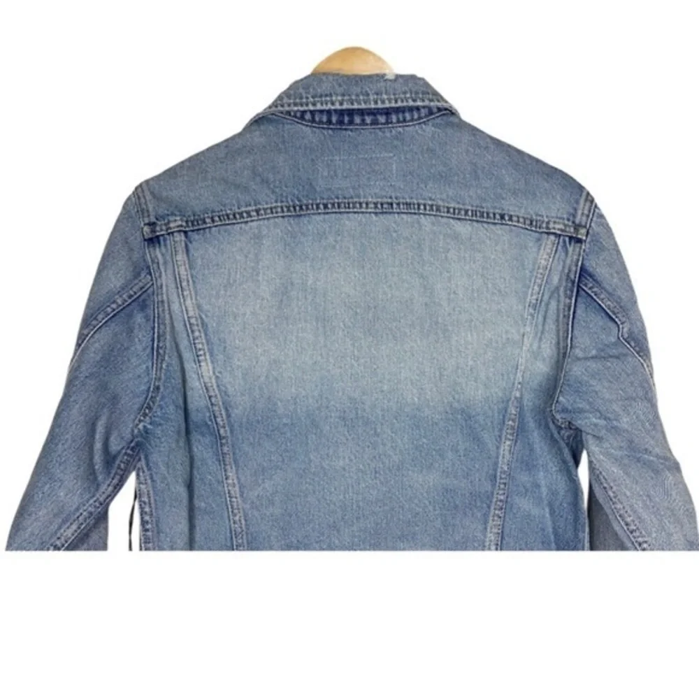 Re/Done 70s Rodeo Retro Denim Jacket Light Worn 9 NWT Vintage Vibe - Picture 11 of 16